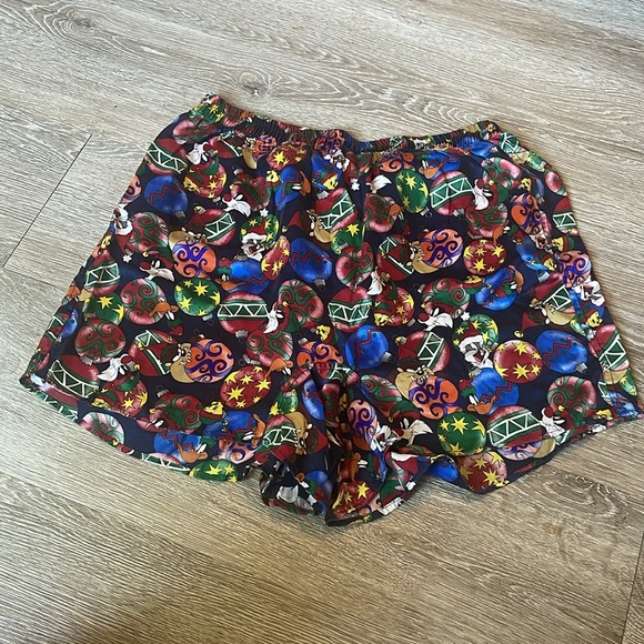 Vintage Silk Looney Tunes Mania 1994 Character Boxer Shorts Size Large (L) - Picture 6 of 6